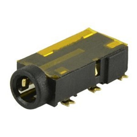 CUI DEVICES Audio Jack 2.5Mm Rt 4 Cond Smt 0 Switches T&R Pac SJ2-25964A-SMT-TR
